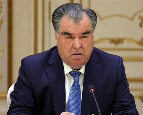 president emomali rahmon of tajikistan